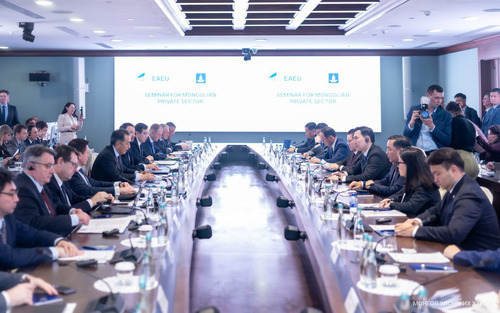 УИХ-ын дарга Н.Учрал Монгол Улс, Евразийн Эдийн засгийн холбооны бизнес хэлэлцүүлэгт оролцож, үг хэлэв